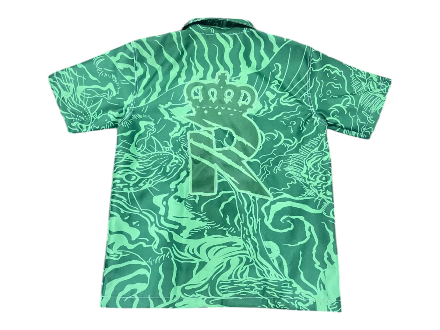 Short sleeve denim zip up