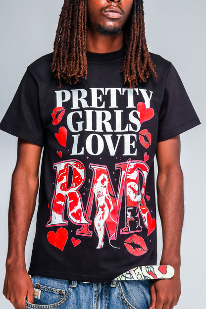 PRETTY GIRLS TEE (BLACK)