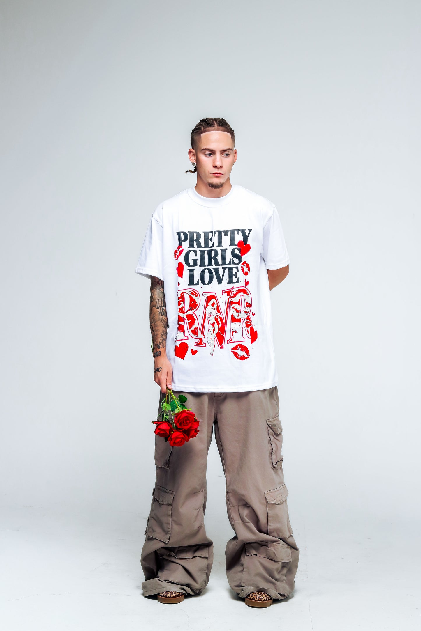 PRETTY GIRLS TEE (White)